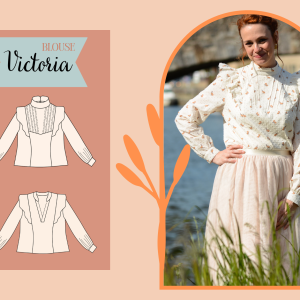 Victoria, la blouse élégante
